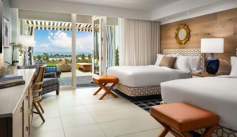 Hotel Del Coronado - Cabana Beachfront Terrace Double bed